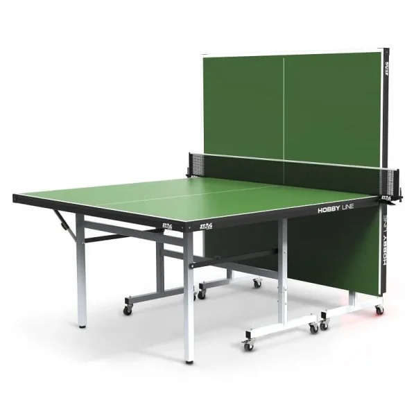 Τραπέζι Ping Pong Hobby Εσωτερικού Χώρου Πράσινο STAG 42851 - Image 2