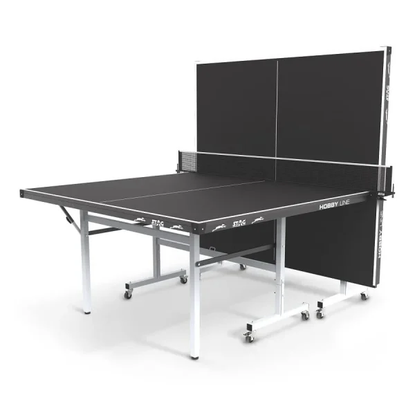 Τραπέζι Ping Pong Εσωτερικού Χώρου Stag Hobby 19mm Μαύρο - Image 2