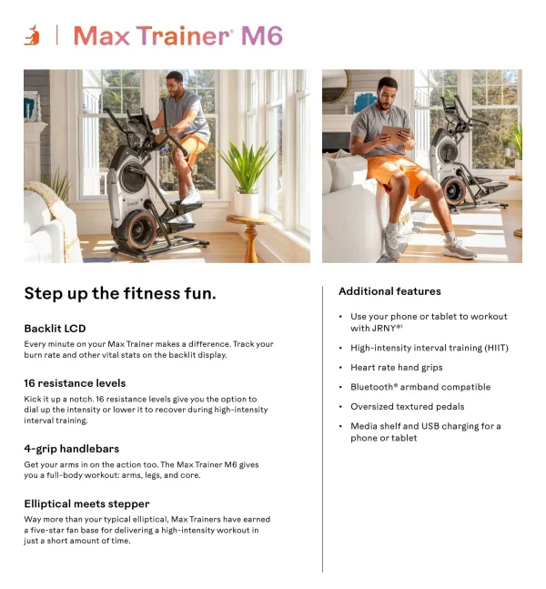 Ελλειπτικό Bowflex Max Trainer M6I - Image 7