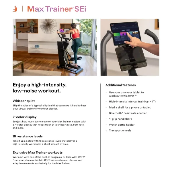 Ελλειπτικό Max Trainer SEI Bowflex - Image 6