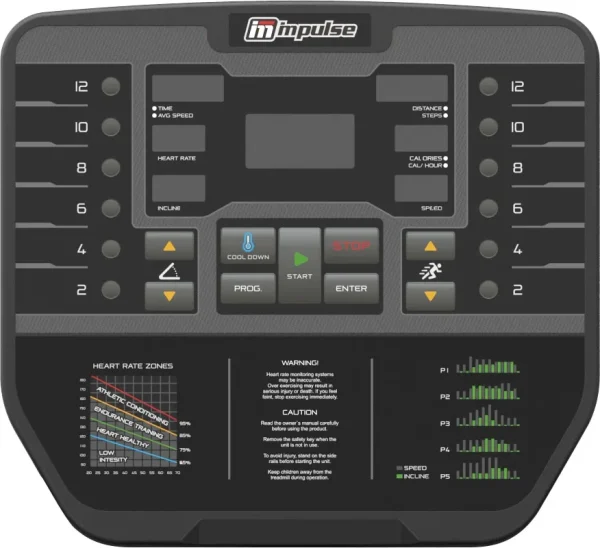 Διάδρομος Γυμναστικής Impulse AC2990 - Image 3