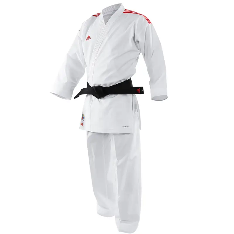 Καράτε Στολή adidas ADILIGHT Kumite Ρίγες - K191SK Red
