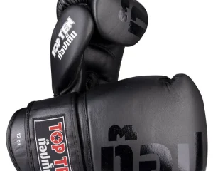 Γάντια Επαφής TOP TEN AJARN Thaiboxing Black