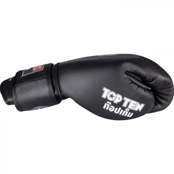 Γάντια Επαφής TOP TEN AJARN Thaiboxing Black - Image 2