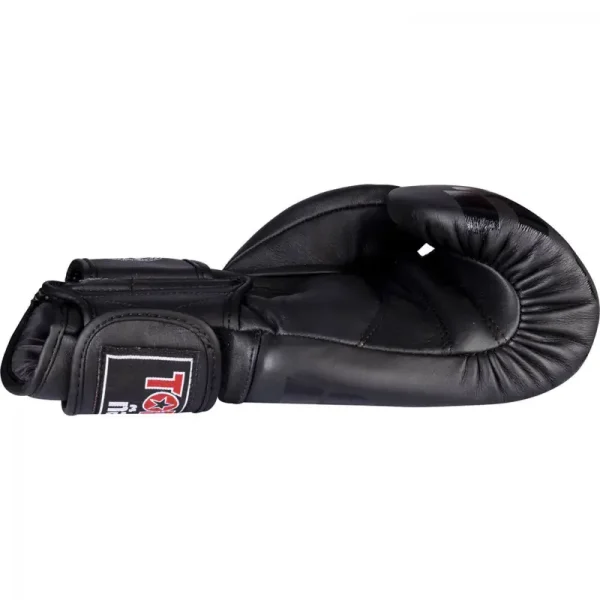 Γάντια Επαφής TOP TEN AJARN Thaiboxing Black - Image 3