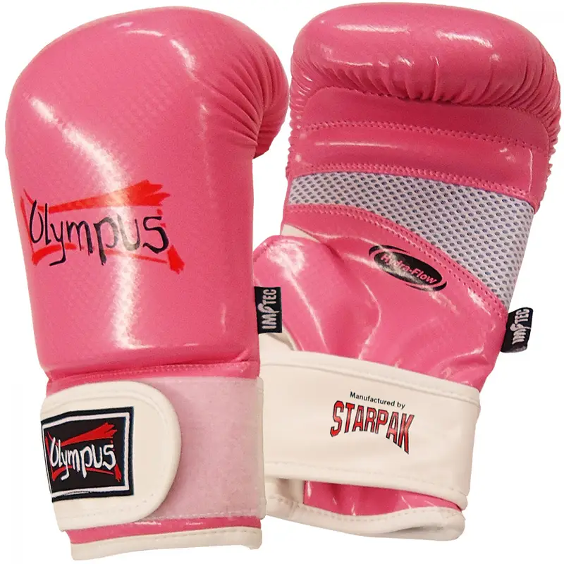 Γάντια Σάκου Hydra Flow PVC Παραδοσιακά Ροζ Olympus