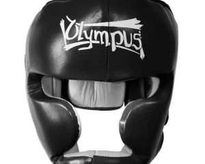 Κάσκα Olympus Προστασία Μήλο & Σαγόνι Δέρμα Black