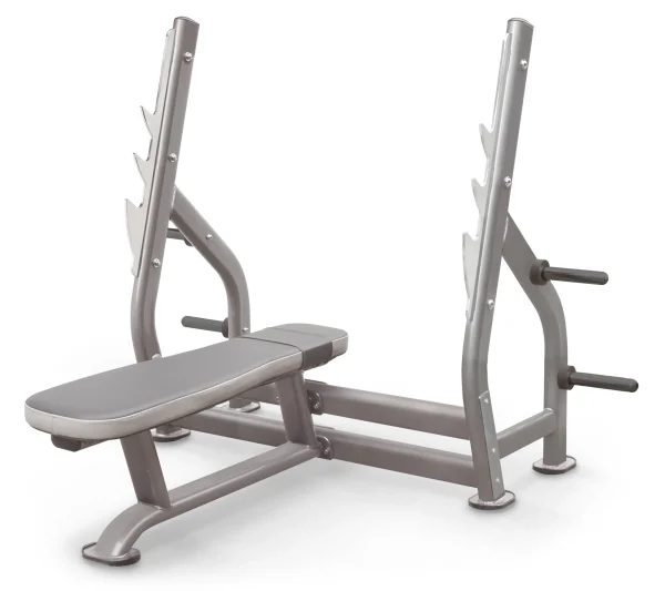 Πάγκος Γυμναστικής Επαγγελματικός Flat Bench IT7014 Ασημί Impulse
