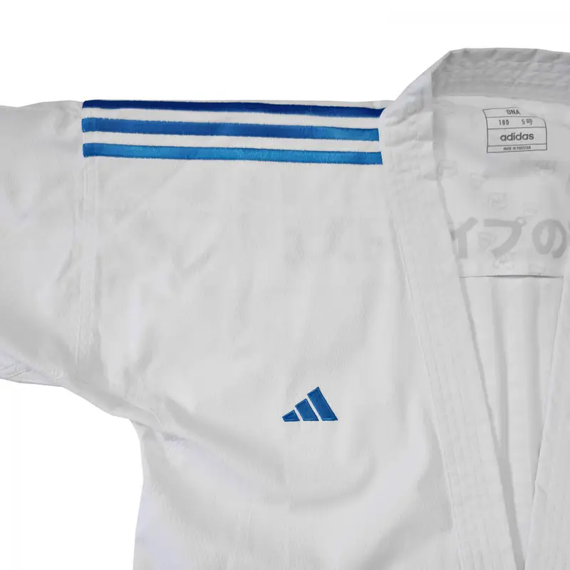Στολή Καράτε adidas K220 DNA WKF Εγκεκριμένη Μπλε Ρίγες - Image 2