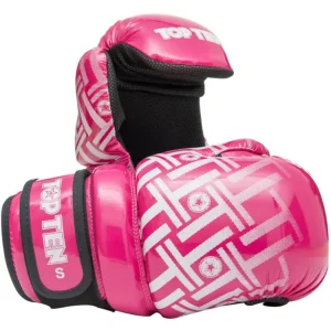 Semi Contact Γάντια TOP TEN POINTFIGHTER PRISM Block Roz