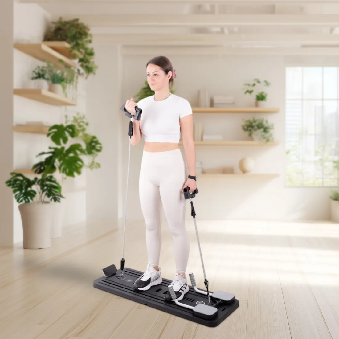 Pilates Reformer inSPORTline Trancer Basic - Image 4