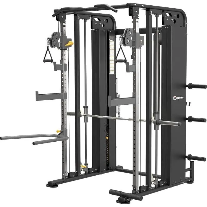 Μηχάνημα Διπλής Τροχαλίας με Smith Dual Adjustable Pulley & Smith Impulse ES2100