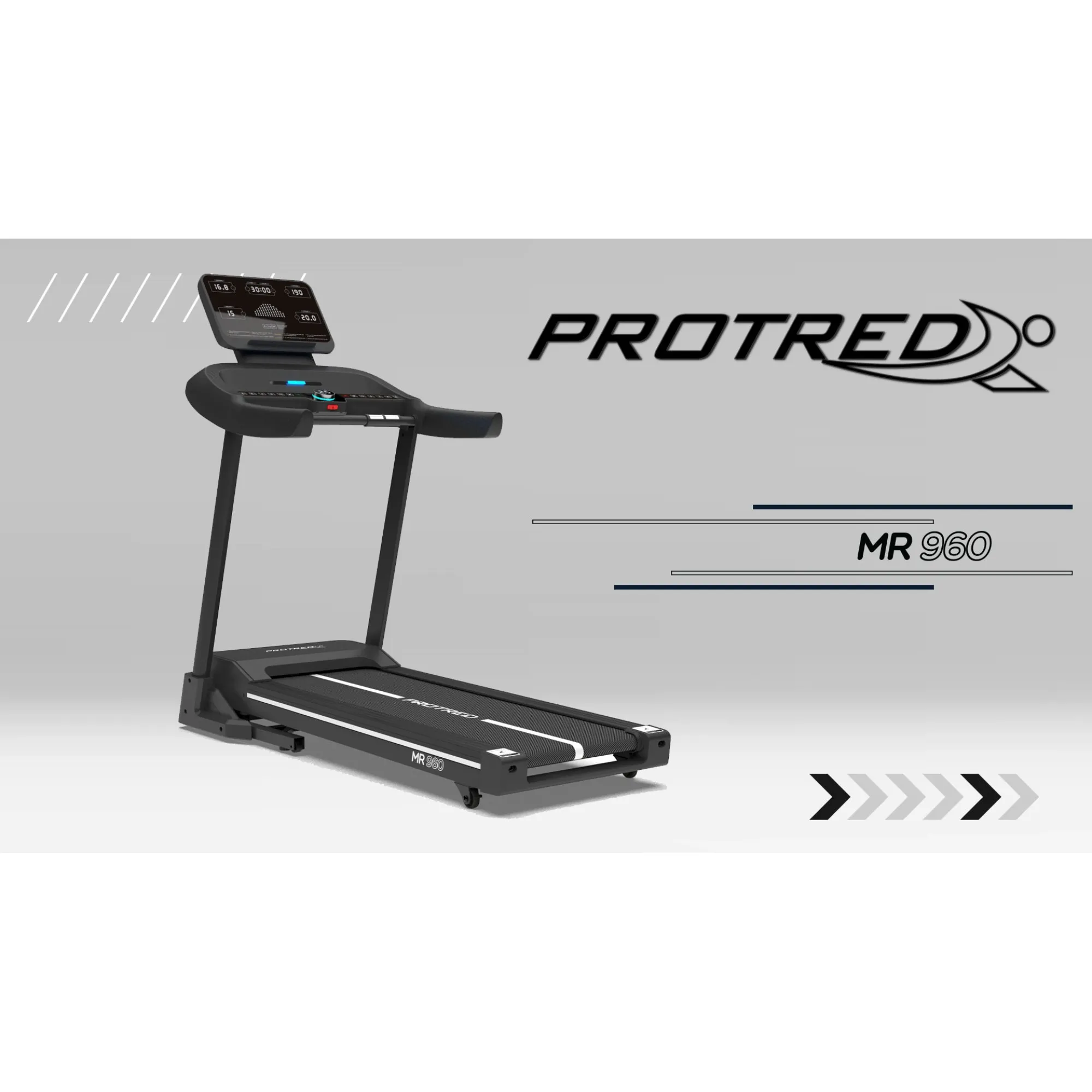 Ηλεκτρικός Διάδρομος Γυμναστικής ProTred MR‑960 3.0HP - Image 4