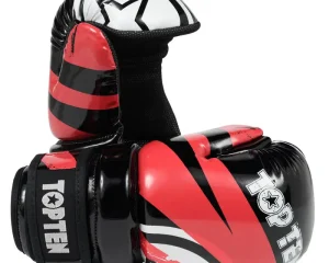 Γάντια Pointfighting TOP TEN POINTFIGHTER URBAN ARTS Black/Red