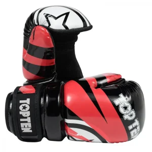 Γάντια Pointfighting TOP TEN POINTFIGHTER URBAN ARTS Black/Red