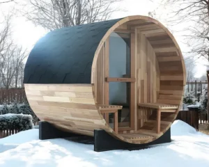 Σάουνα Barrel inSPORTline Viduor 400 – Cedar Wood