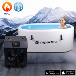 Μπανιέρα Κρυοθεραπείας inSPORTline Laaches 135 x 80 x 65 cm με θερμοστάτη