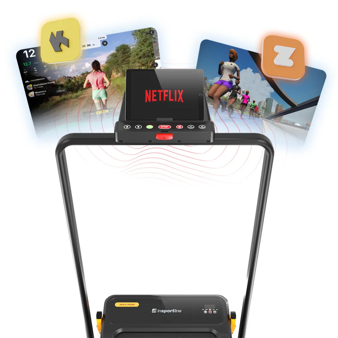 Διάδρομος Γυμναστικής Massage Treadmill inSPORTline ZenRun NOON - Image 9