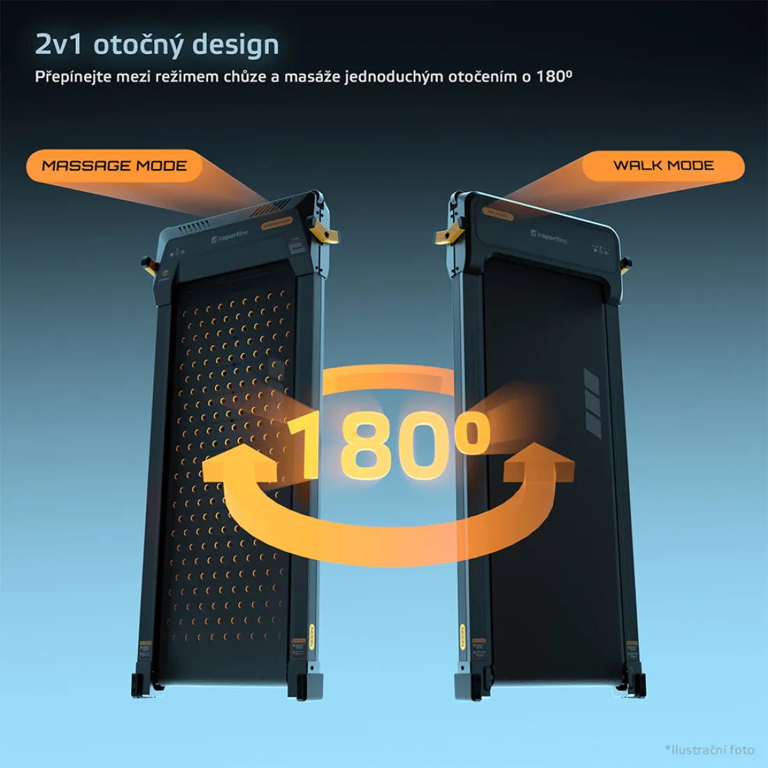 Διάδρομος Γυμναστικής Massage Treadmill inSPORTline ZenRun NOON - Image 6