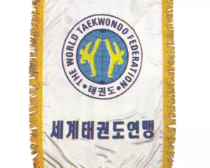 Σημαία WTF Σατέν με Κρόσσια