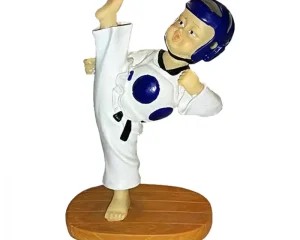 Taekwondo Αγαλματάκι Baby Kick, Blue