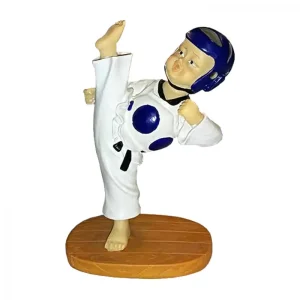 Taekwondo Αγαλματάκι Baby Kick, Blue