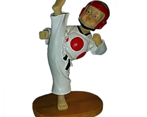 Taekwondo Αγαλματάκι Baby Kick, Red