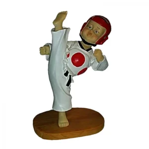 Taekwondo Αγαλματάκι Baby Kick, Red