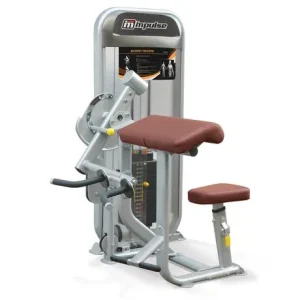 Επαγγελματικό Μηχάνημα Εκγύμνασης Δικεφάλων/Τρικεφάλων Impulse PL9023 Ασημί