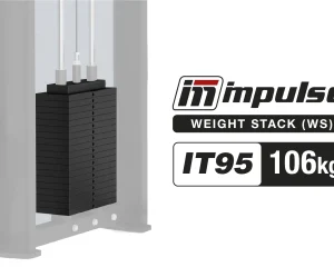 Πλάκες Βαρών IT95WS235 106 Κιλών Impulse