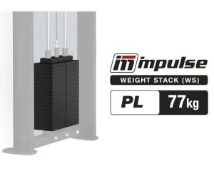 Πλάκες Βαρών PLWS170 77 Κιλών Impulse