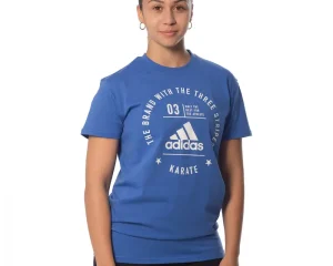 Κοντομάνικη Μπλούζα Adidas COMMUNITY II Karate – adiCL01K Blue