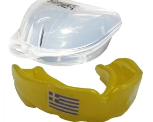 Μασέλα Olympus Μονή HELLAS Προστασία Πίσω Δοντιών Κίτρινη