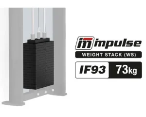 Πλάκες Βαρών Impulse IF93WS160 73 Κιλών