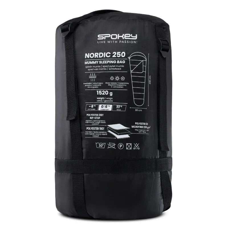 Υπνόσακος Spokey Nordic 250 sleeping bag SPK944829 - Image 6