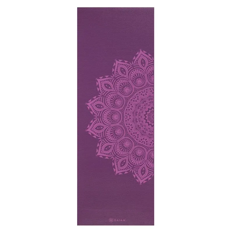 Στρώμα Yoga Mandala Purple Mandala 6mm GAIAM 62202