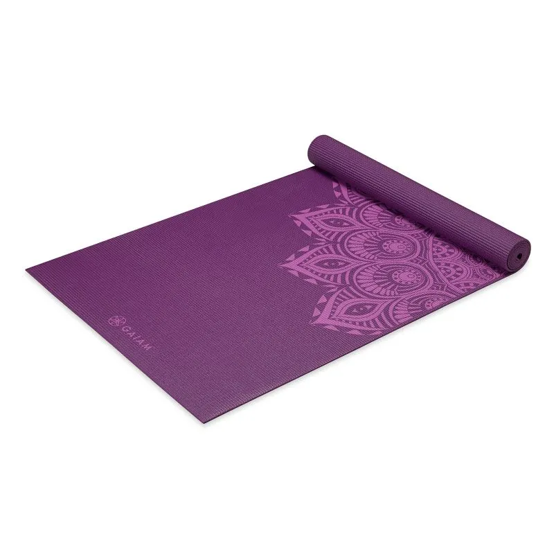 Στρώμα Yoga Mandala Purple Mandala 6mm GAIAM 62202 - Image 3