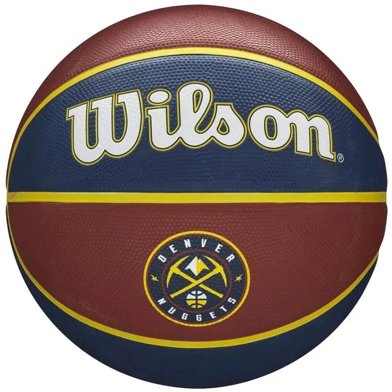 Μπάλα Μπάσκετ Wilson NBA Team Denver Nuggets Ball WTB1300XBDEN