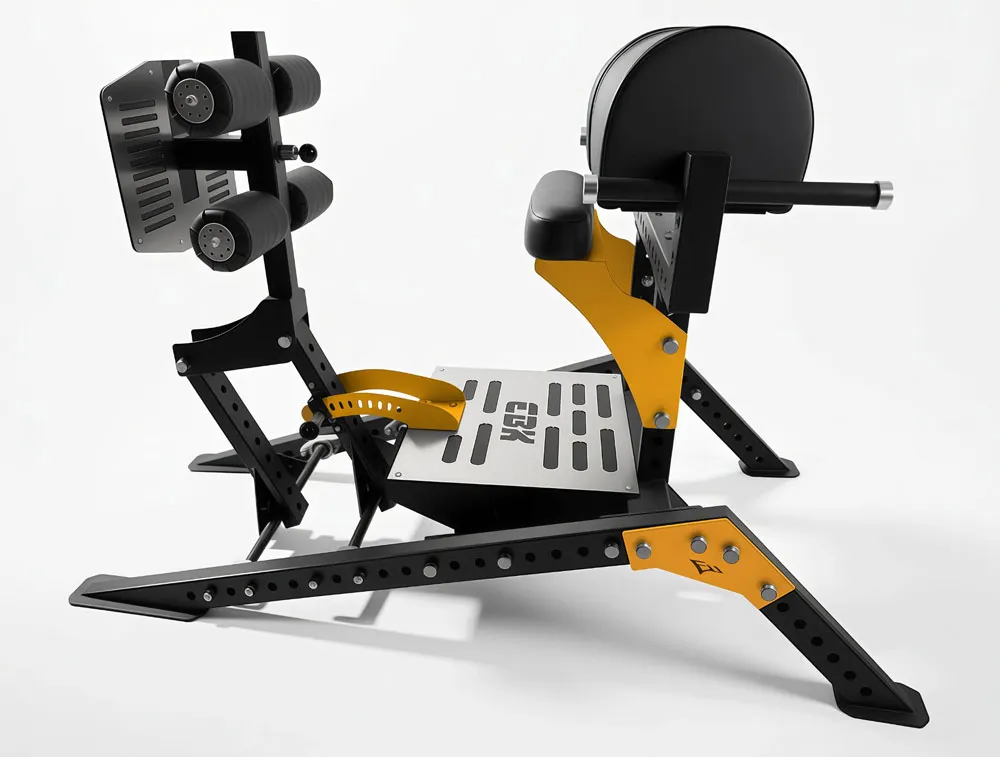 Πάγκος Κοιλιακών/Ραχιαίων Commercial GHR/GHD machine EBX PRO - Image 3