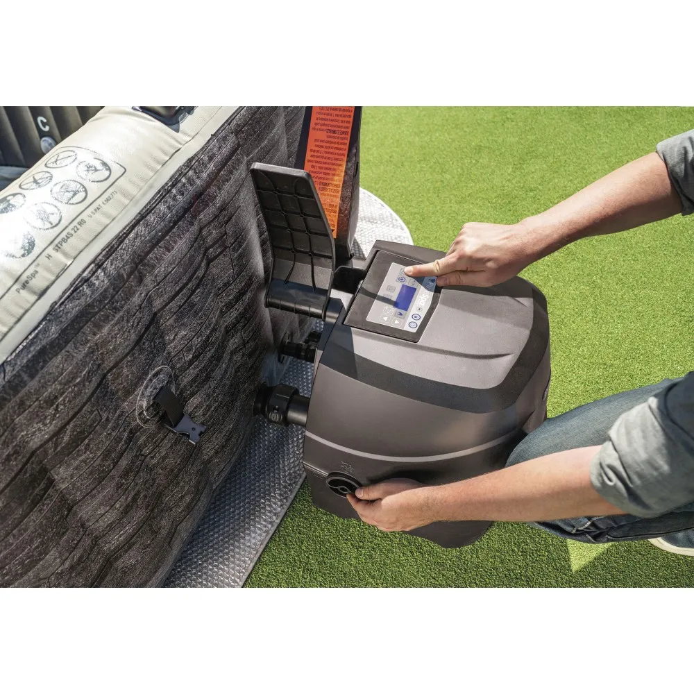 Φουσκωτό Bubble Massage Greystone Deluxe 4 ατόμων ΙΝΤΕΧ - Image 3