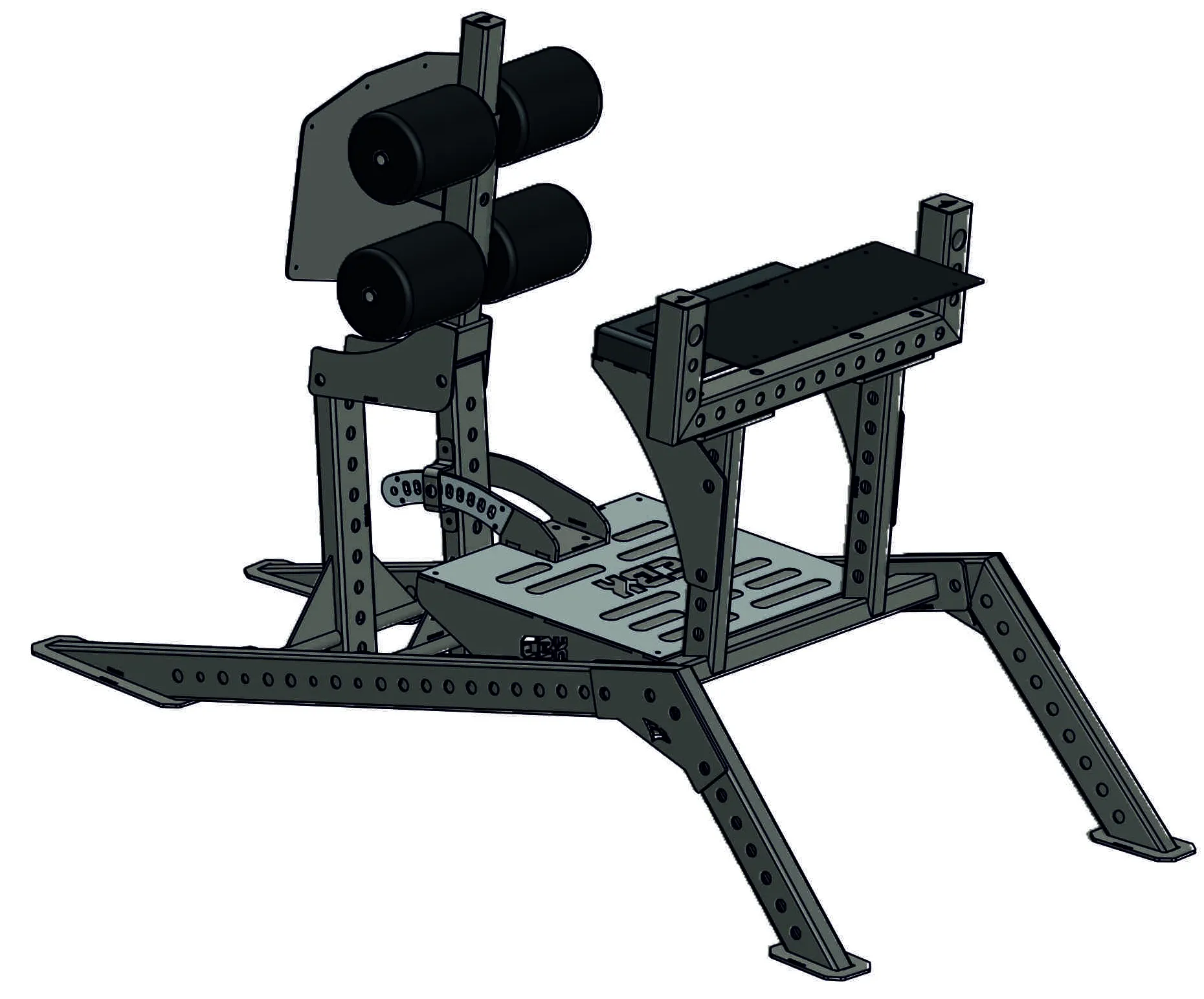 Πάγκος Κοιλιακών/Ραχιαίων Commercial GHR/GHD machine EBX PRO - Image 16