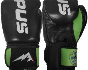 Muay Thai Γάντια Olympus THAI CAMP POM Black/Green