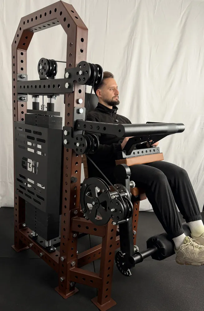 Leg Extension & Leg Curl Strength ΕΒΧ PRO Combo Machine 2 in 1 - Image 26