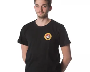 Κοντομάνικη Μπλούζα Μαύρη Wushu association