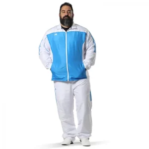 Αθλητική Φόρμα Adidas TEAM Άσπρο / Γαλάζιο 2024