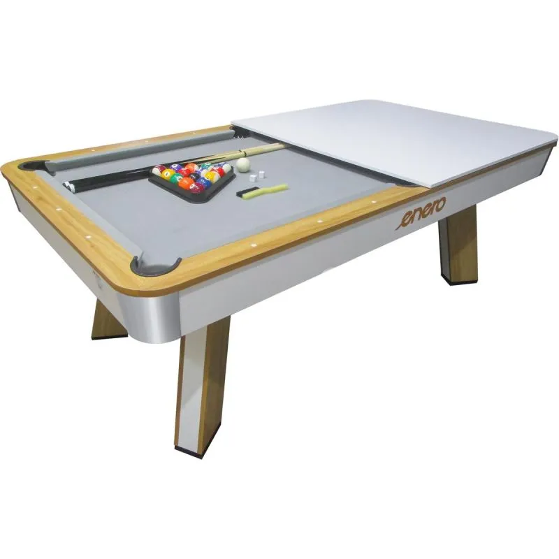 3-in-1 MULTIGIER TABLE BILLIARDS TABLE TENNIS DINING TABLE UNIVERSAL 213.4x111.8x81.2CM ENERO - Image 6