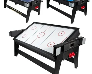 4-IN-1 MULTIGAMING TABLE BILLIARDS TABLE TENNIS HOOK-UP DINING TABLE 189x94.1x81.3CM ENERO