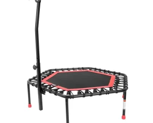 Εξάγωνο Τραμπολίνο με Λαβή Στήριξης Tuck Ροζ 70268