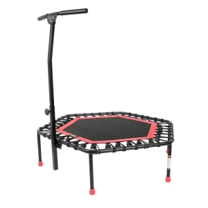 Εξάγωνο Τραμπολίνο με Λαβή Στήριξης Tuck Ροζ 70268