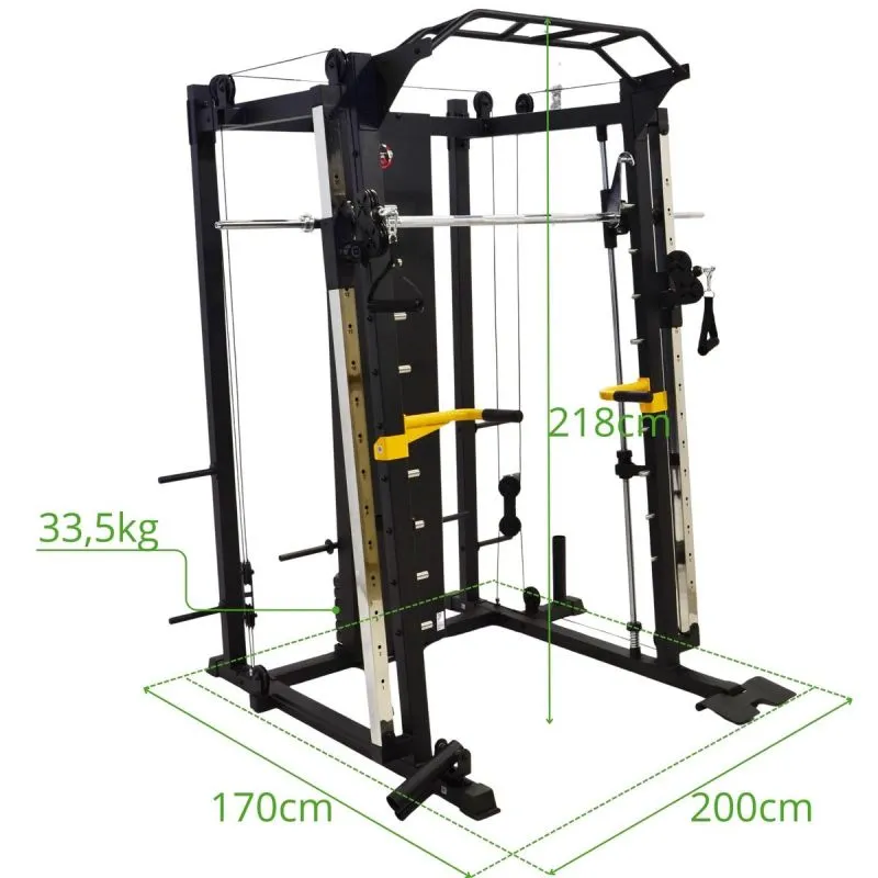 ATLAS MULTIFUNCTIONAL TRAINING STAND 6500 HEROS ENERO FIT - Image 10